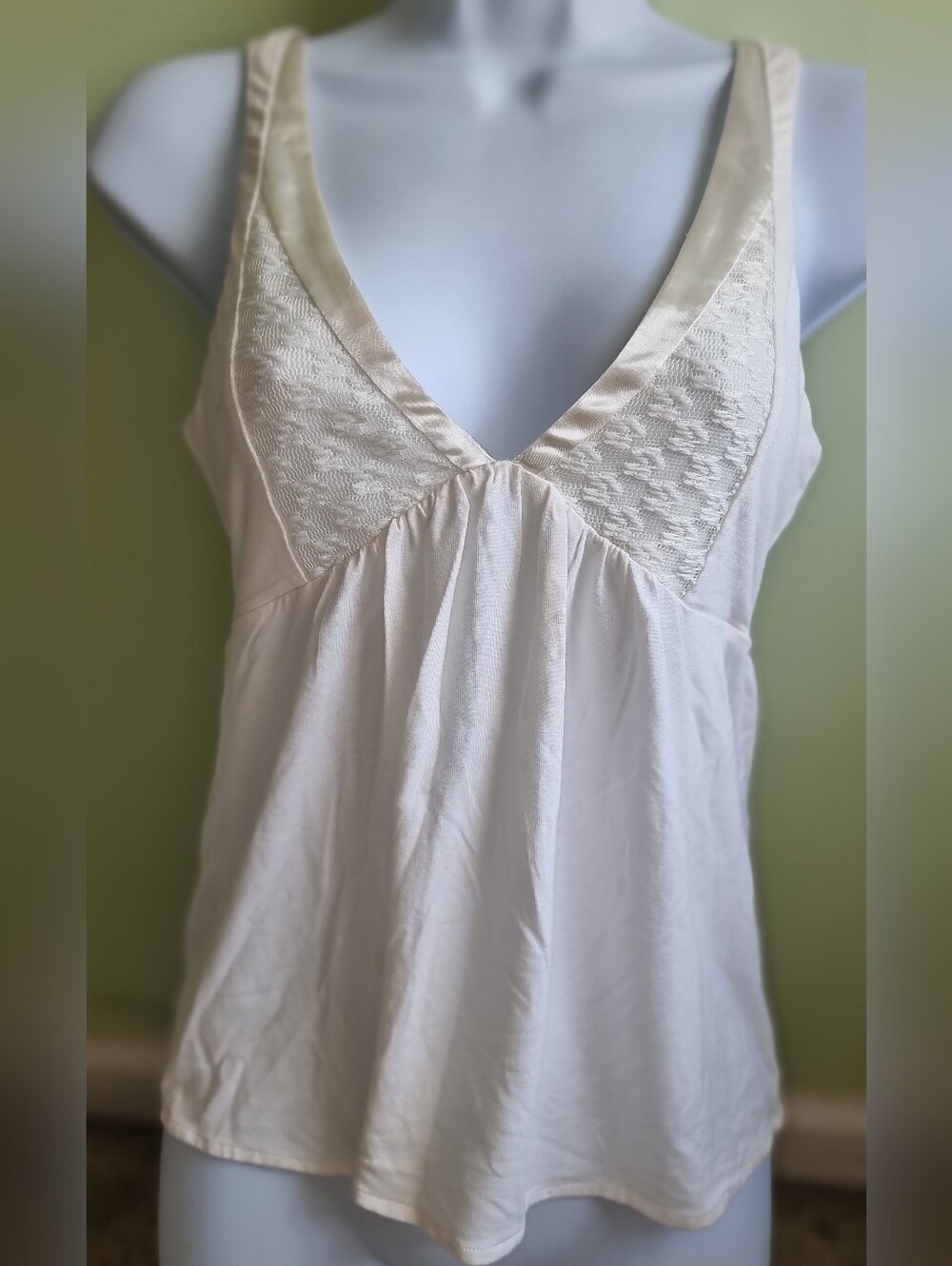 Ivory White Babydoll Top